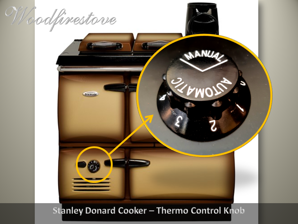 STANLEY DONARD WOOD STOVE Thermo Control Knob