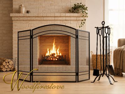 MELALEUCA Firescreen & HAMPDEN Firetool Set PACKAGE