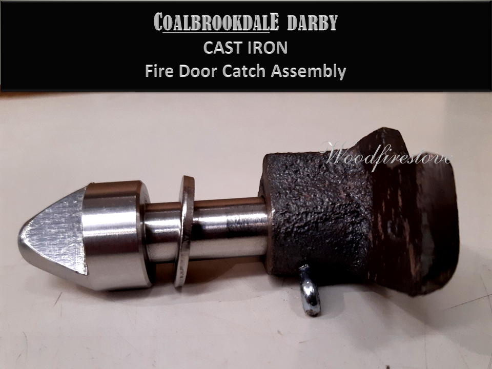 Coalbrookdale Darby Fire Door Cast Iron Catch Assembly