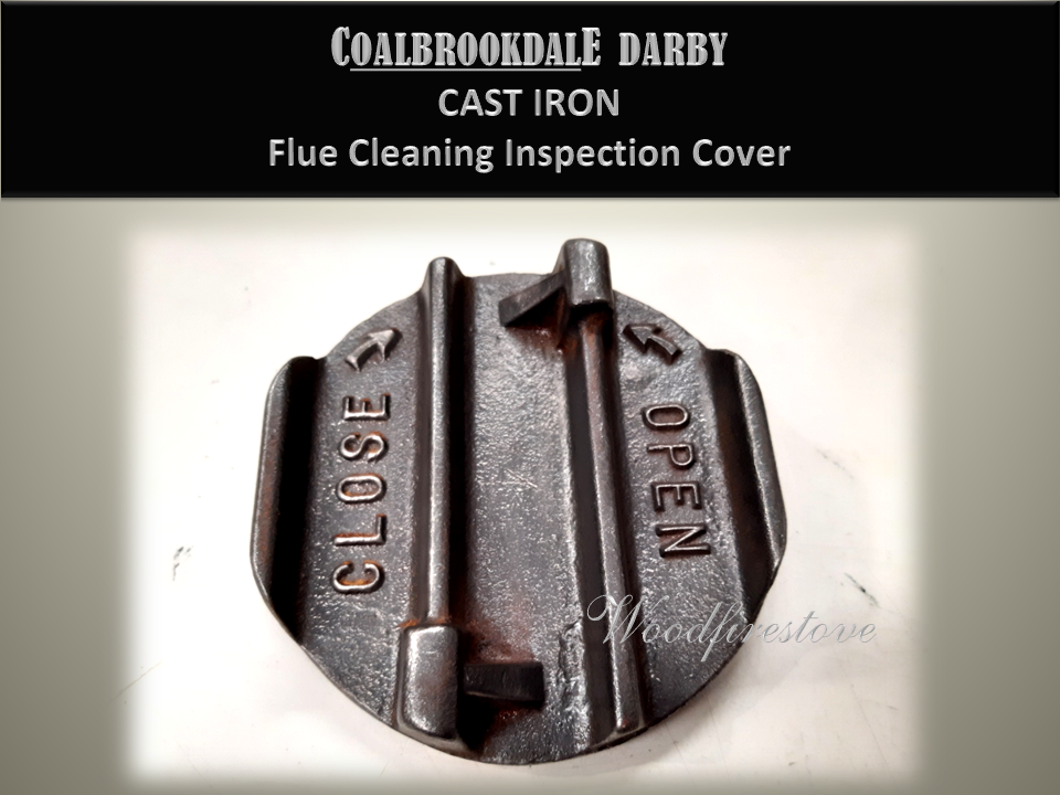 Coalbrookdale Darby CAST IRON Flue Cleaning Inspection Cover
