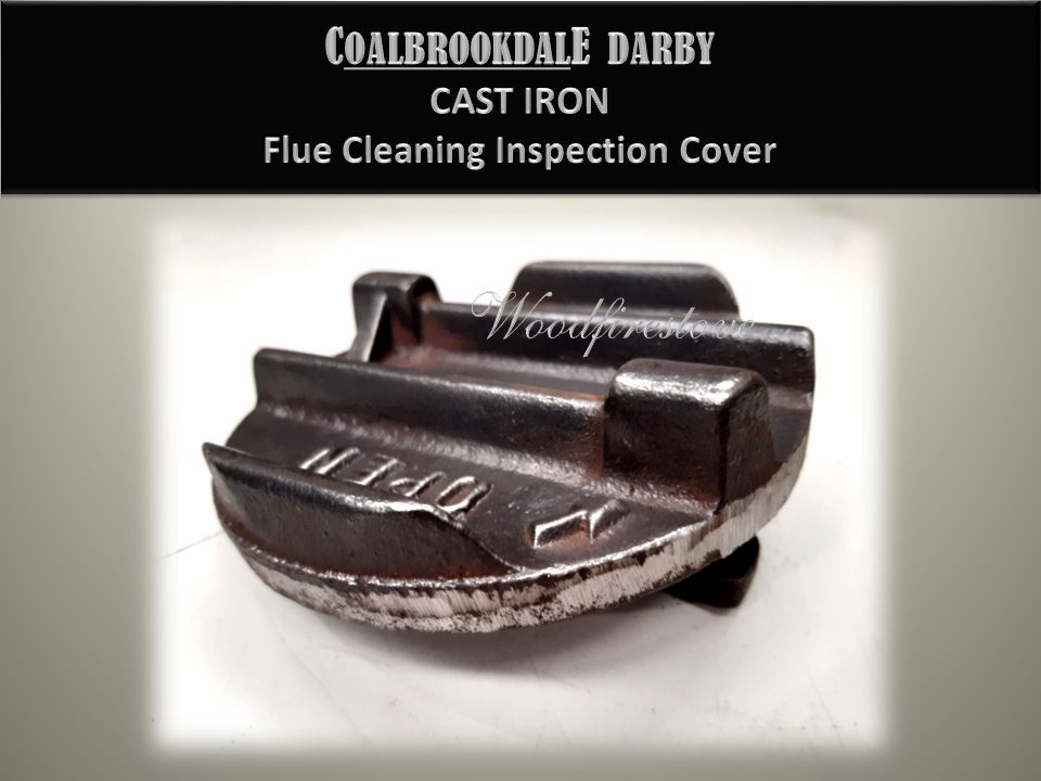Coalbrookdale Darby CAST IRON Flue Cleaning Inspection Cover