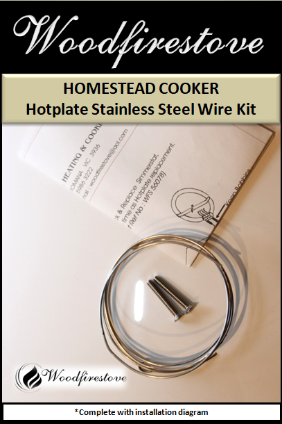 HOMESTEAD COOKER - Hotplate Element Stainless Steel Wire Kit (to suit Models WE1 & WE2)