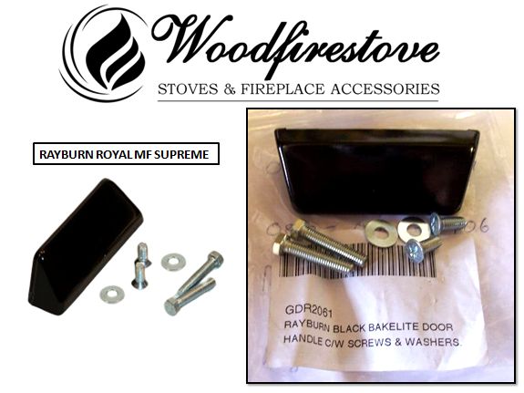 Rayburn Door Handle - ROYAL SMF Cooker - Bakelite Handle Kit