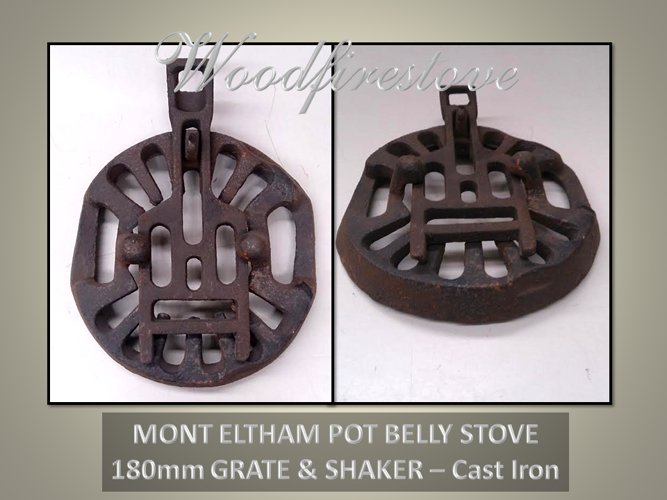 Mont Eltham Pot Belly Stove 180mm Grate & Shaker - Image 2