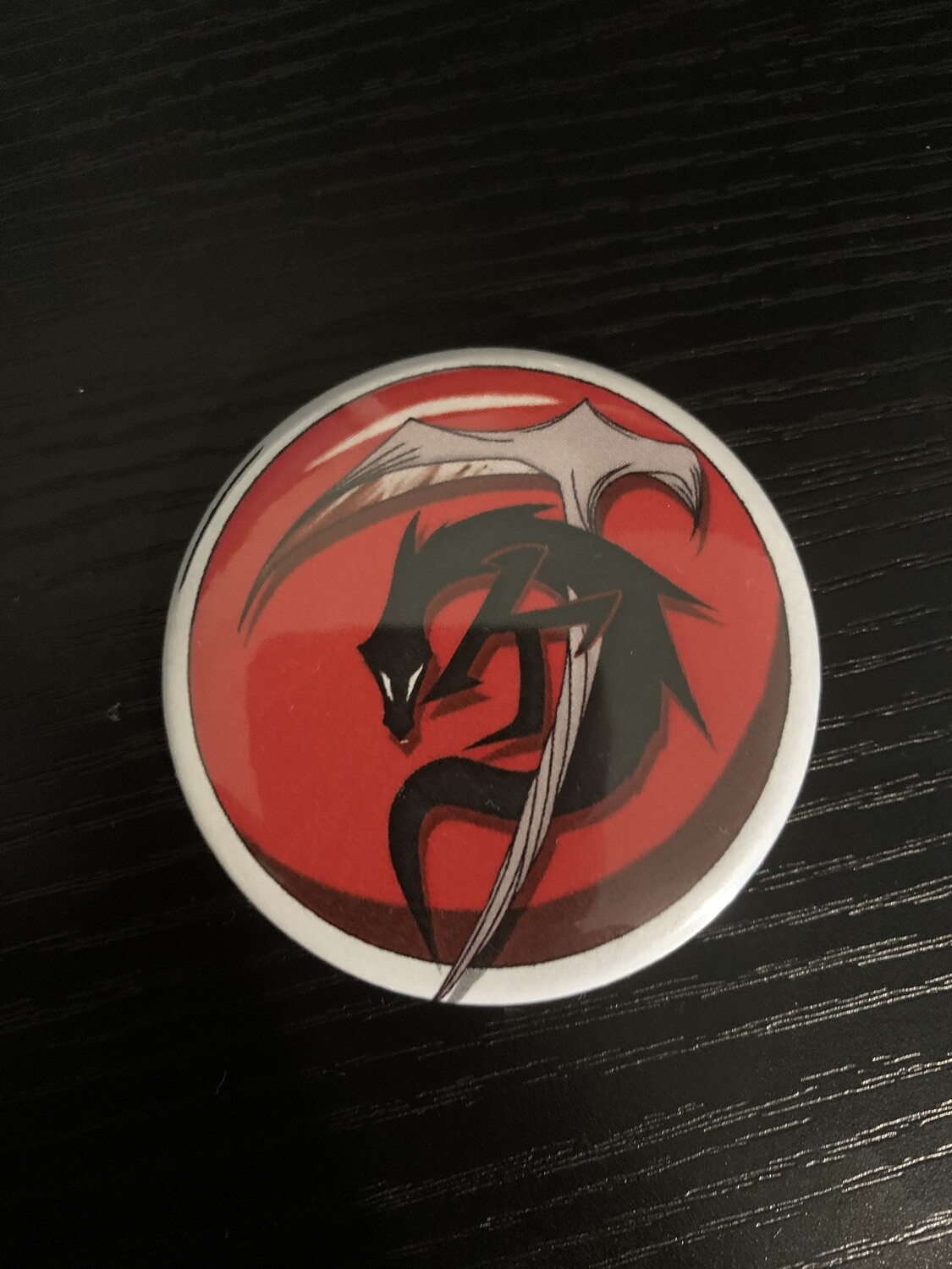 Limited Edition 2.25” Round button Red