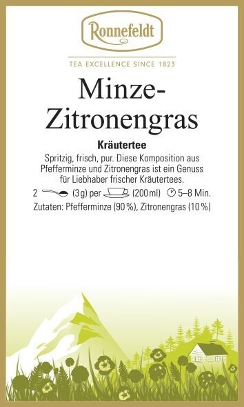 Minze Zitronengras
