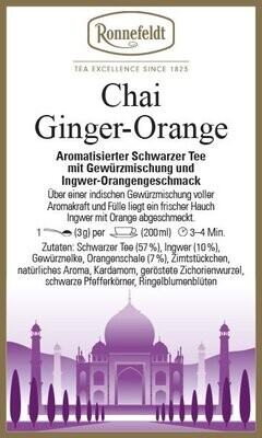 Chai Ginger-Orange