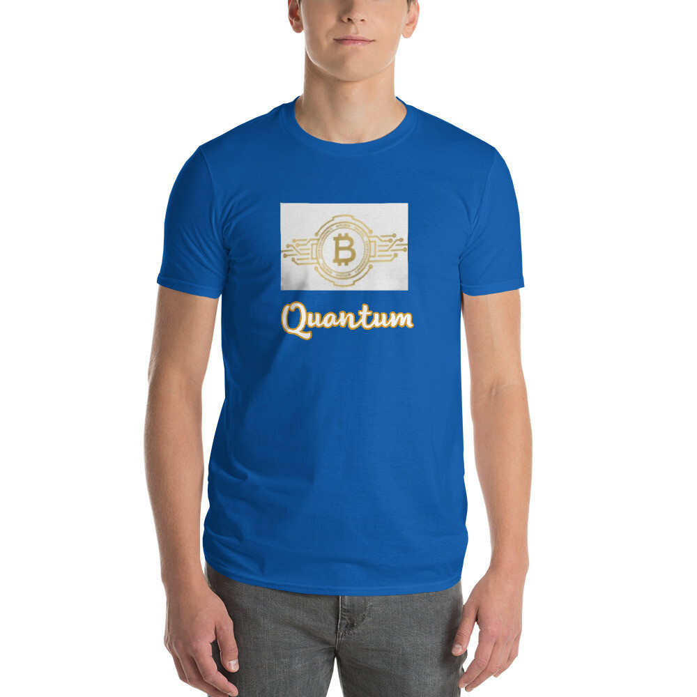 Quantum apparel Bitcoin t-shirt unisex