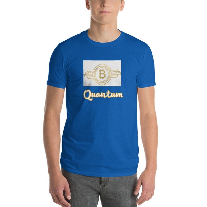 Quantum apparel Bitcoin t-shirt unisex