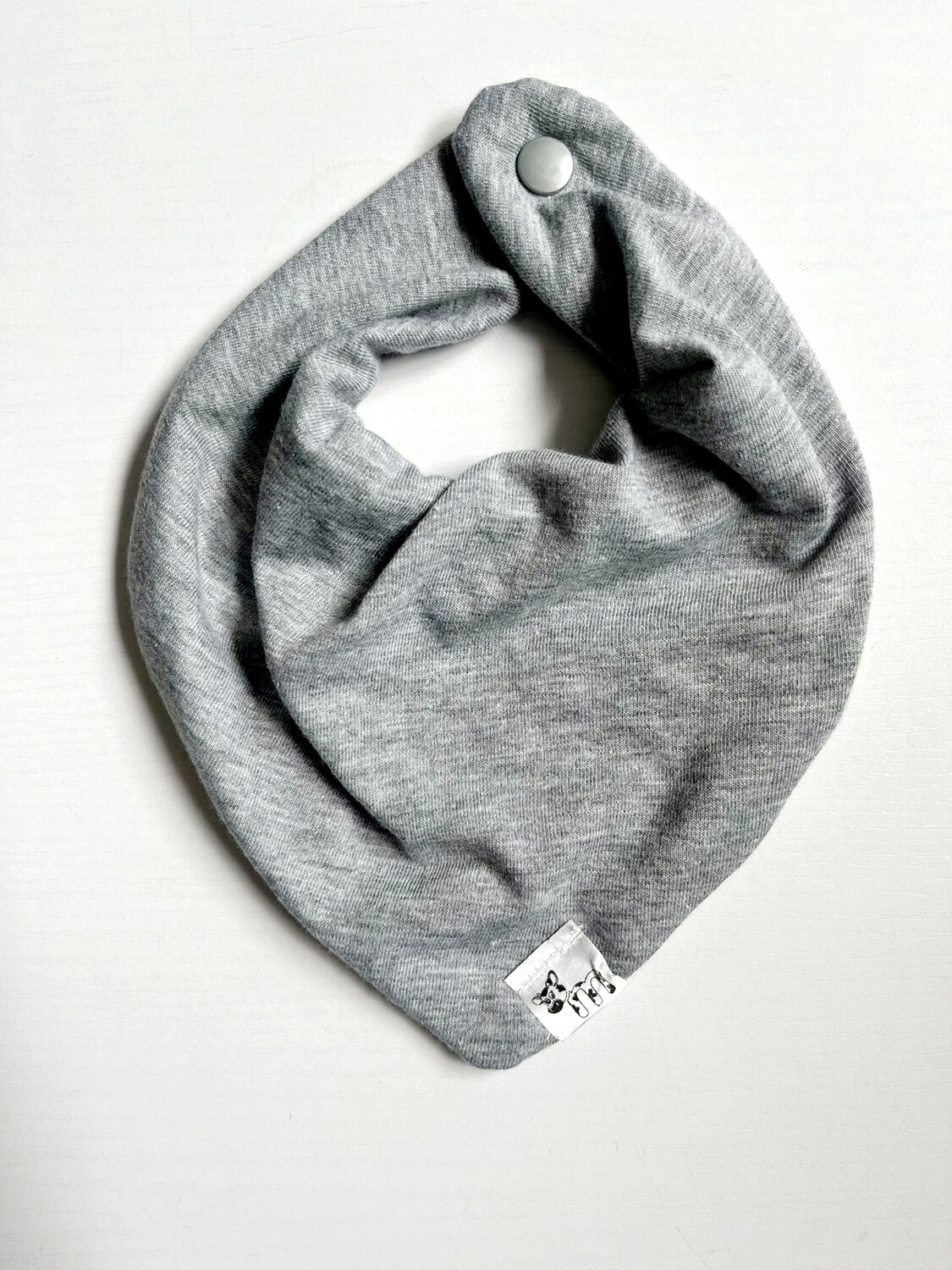 Bandana Bib - Grey