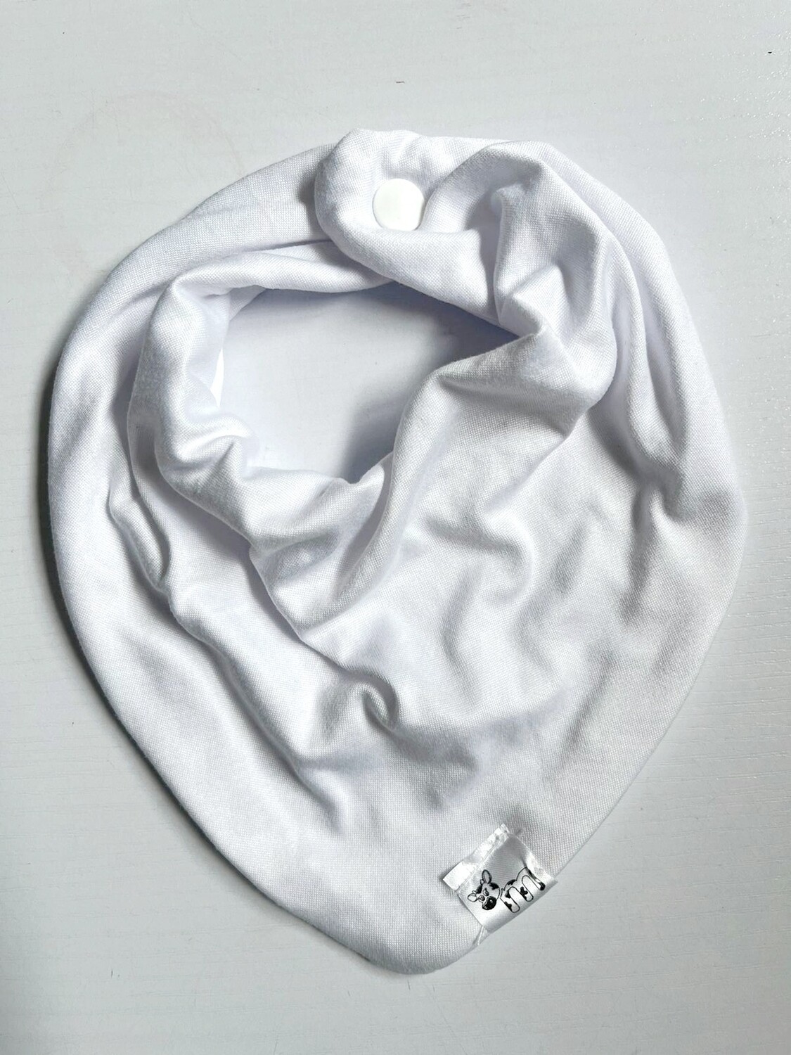 Bandana Bib - White