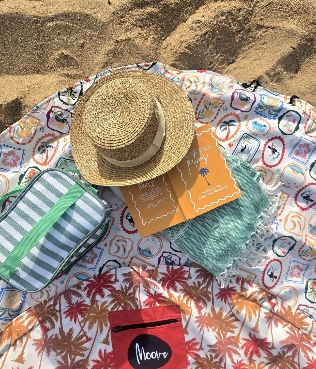 Coastal Palm Moove Bag