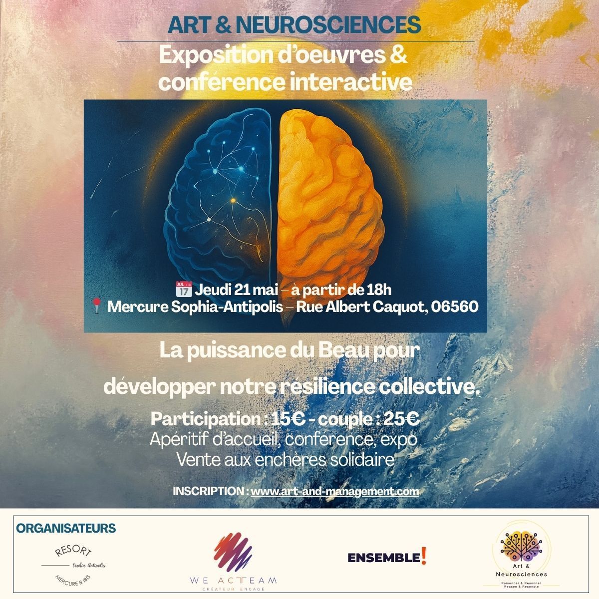 Conférence & Expo Art&Neurosciences - Mercure Sophia-Antipolis Conférence & Expo Art&Neurosciences - Mercure Sophia-Antipolis