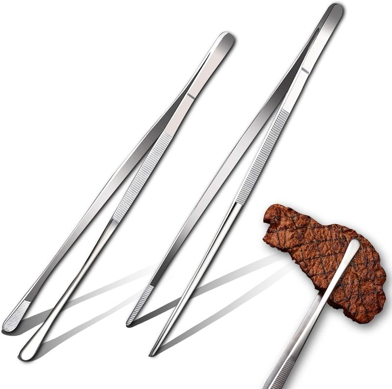Cooking Tweezers Tongs, 2 Pcs