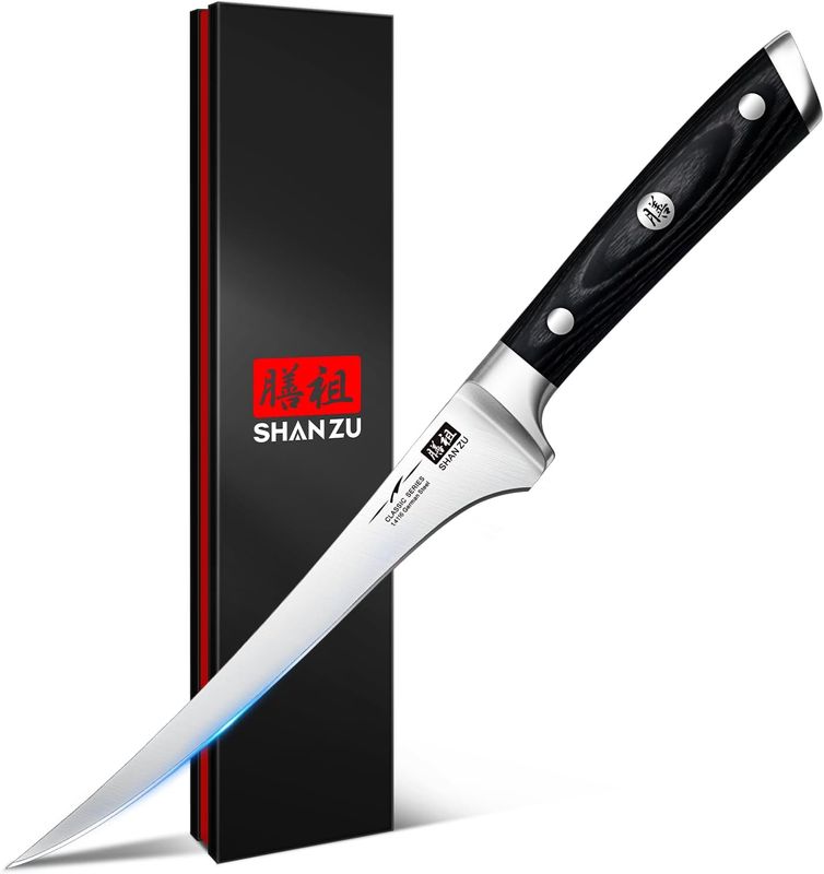 SHAN ZU Fillet Knife 7 Inch