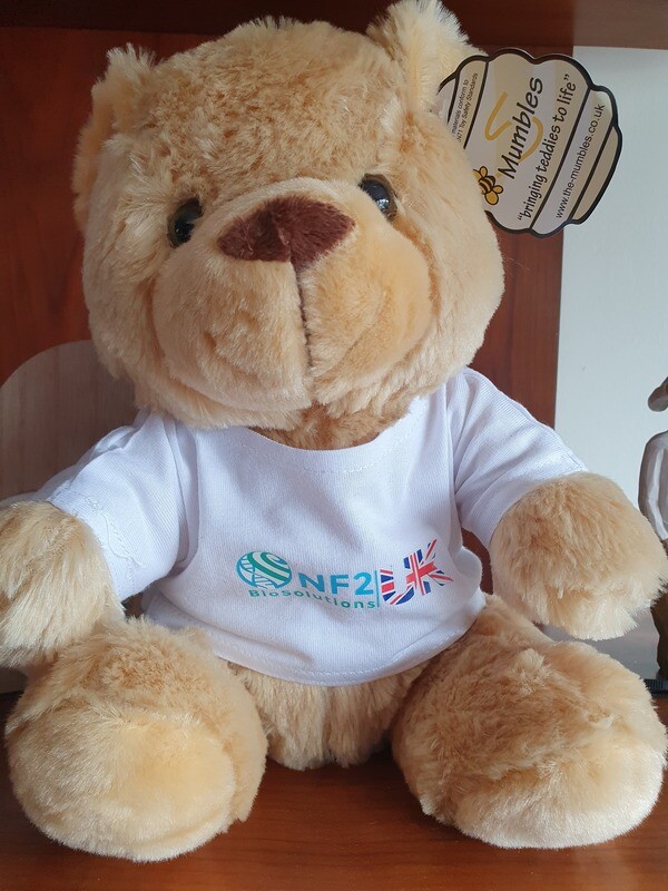 NF2 BioSolutions UK Plush Bluebell Teddy