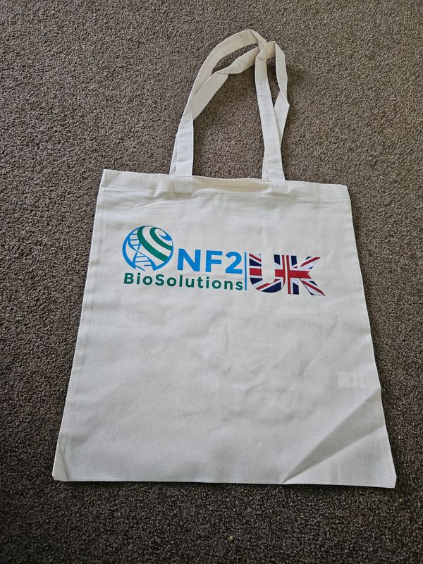 *NEW* Cotton Tote Logo bag