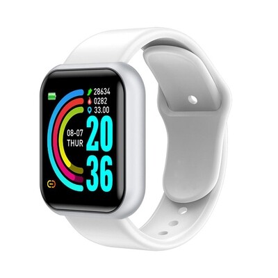 White 2021 Smartwatch For Apple And Android