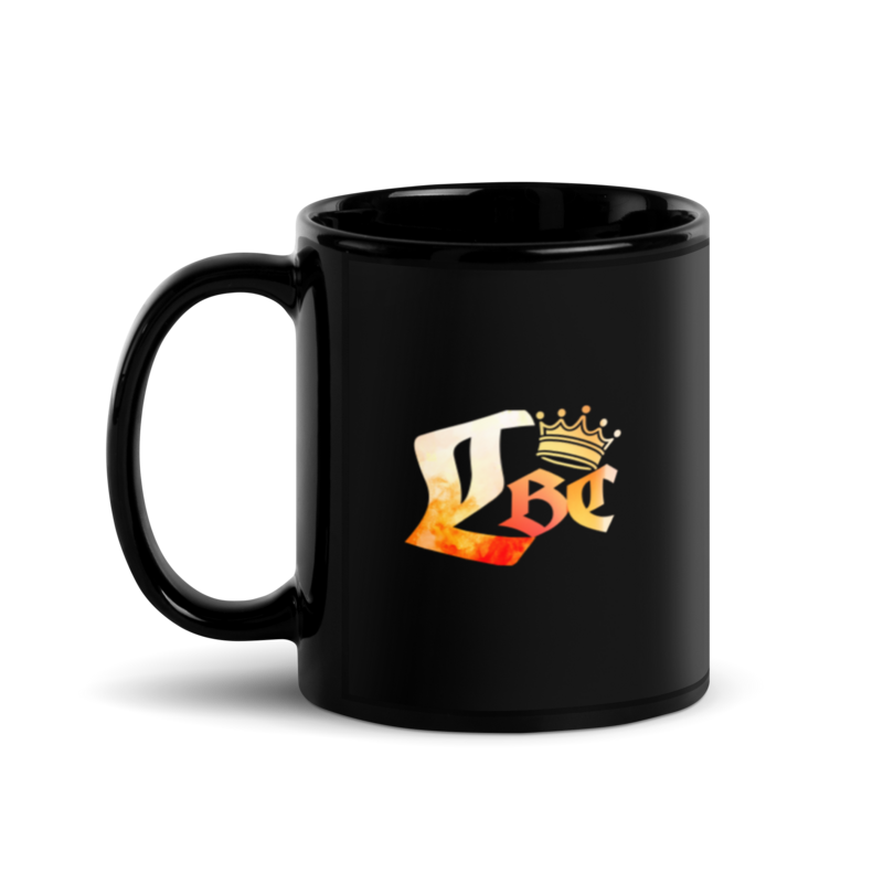 11oz Black Coffee Mug
