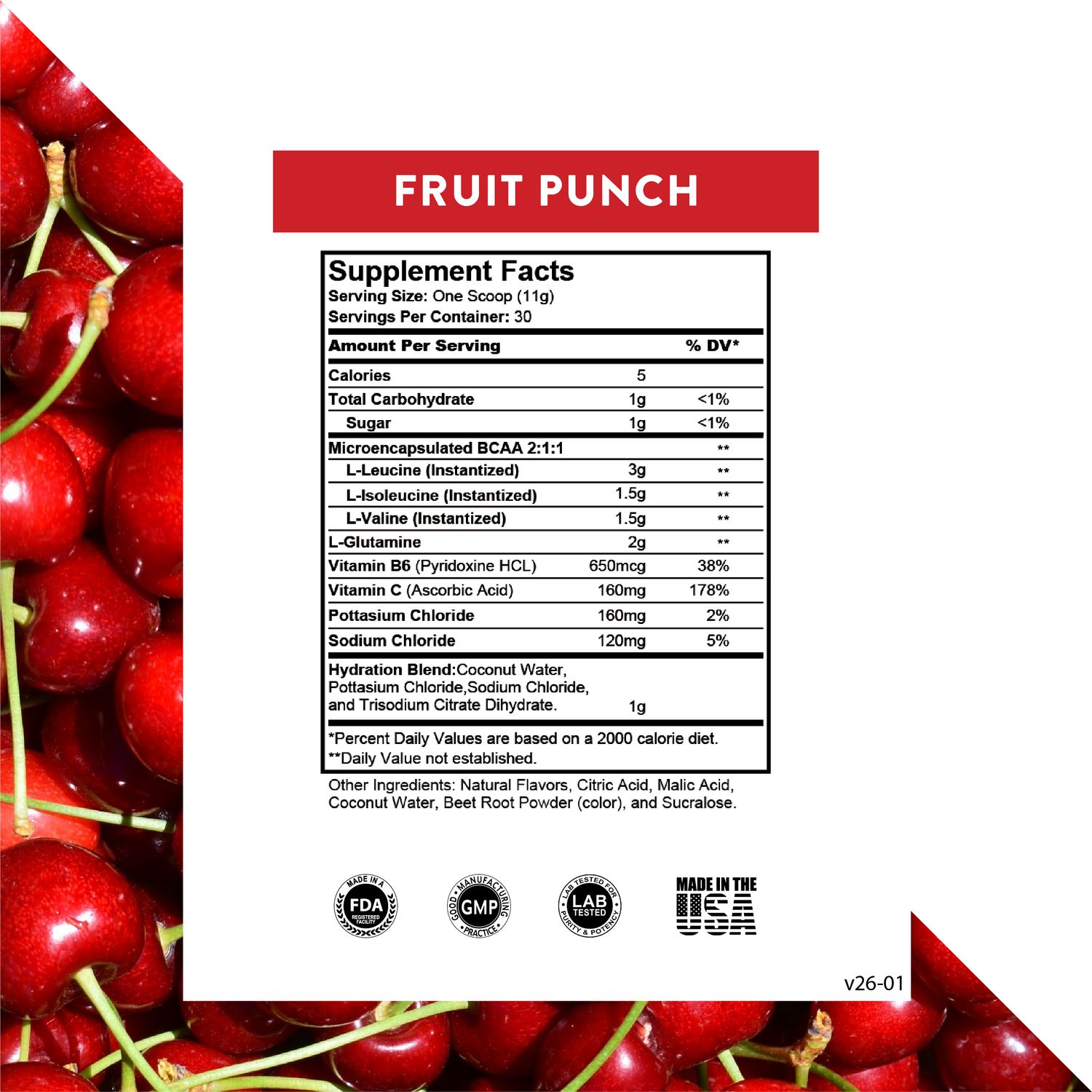 Perform BCAAs + Hydration