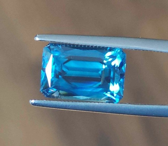 6.18ct Blue Zircon