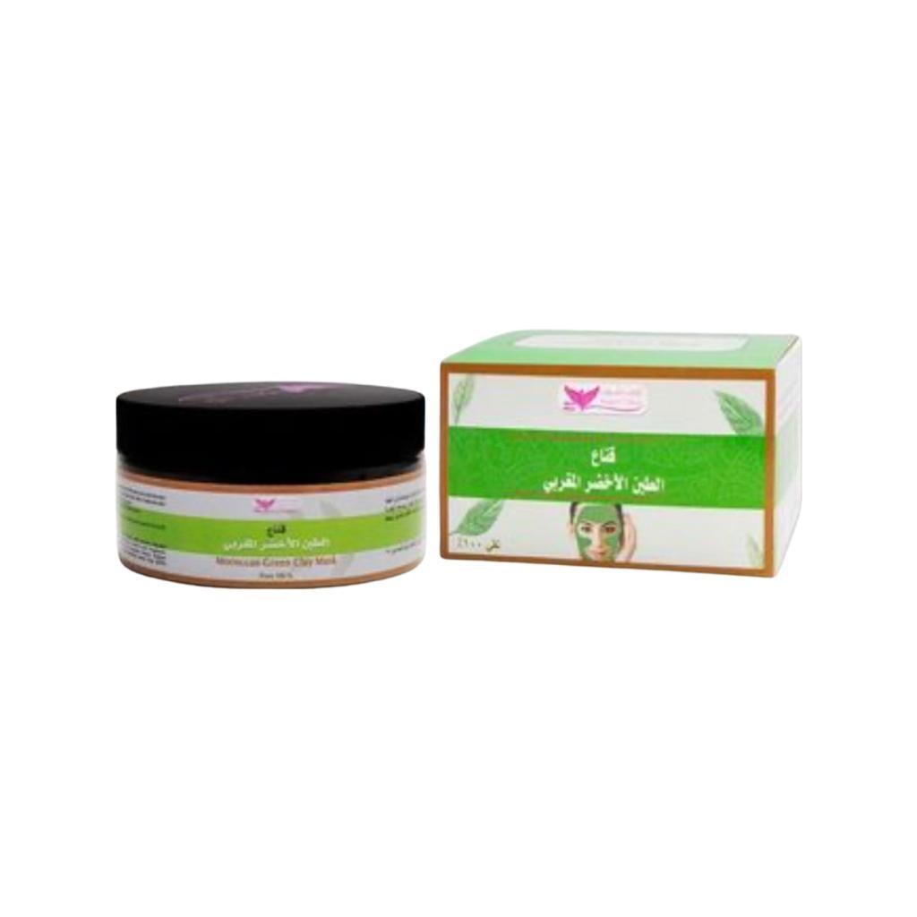 Green Moroccan Clay Mask - قناع الطين المغربي الأخضر