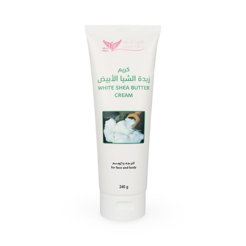 White Shea Butter Cream Tube - 240g