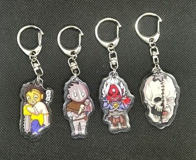 DbD Acrylic Charms (Small) with epoxy DbD Acrylic Charms (Small) with epoxy