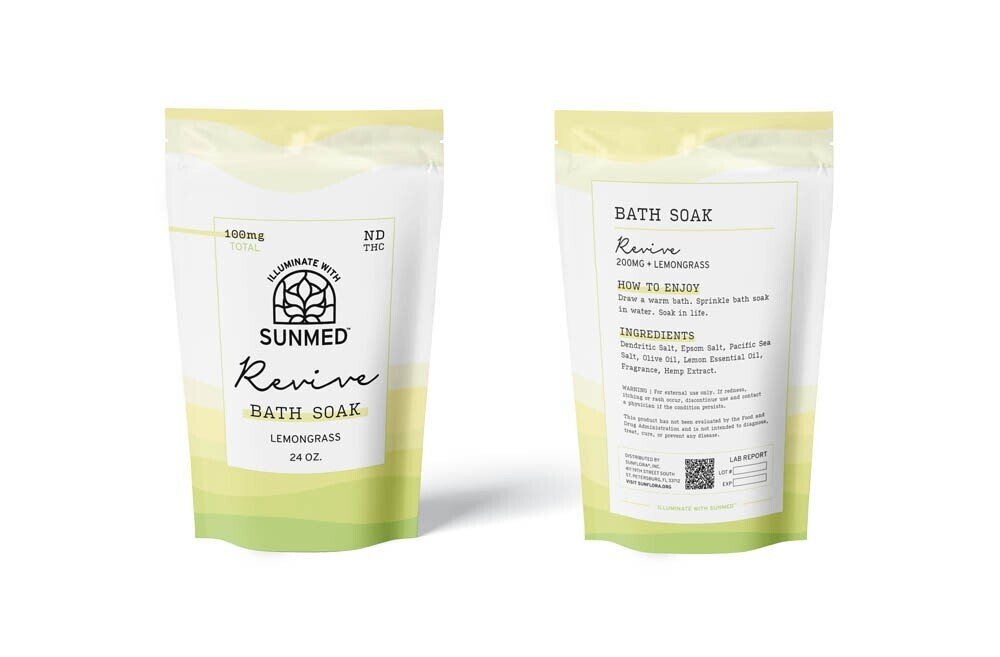 Bath Soak - Lemongrass - 24oz (200mg)