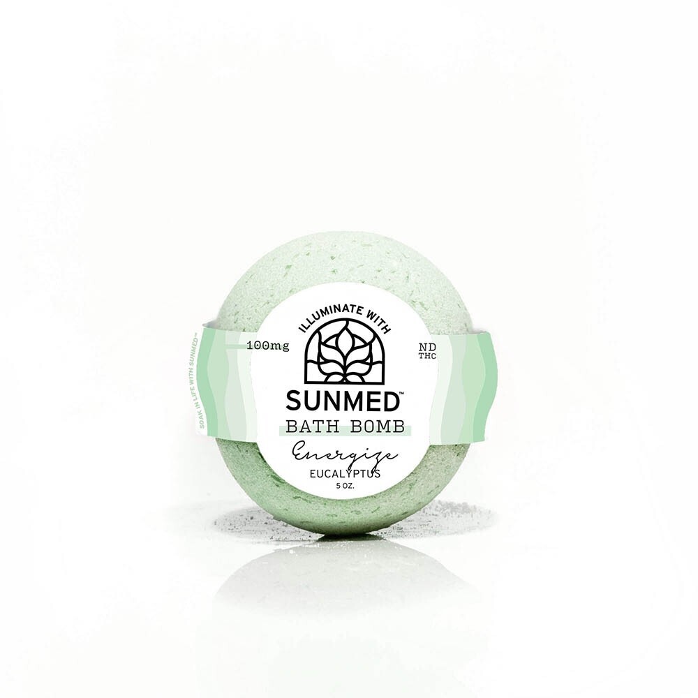 Bath Bombs - 100mg, Scents: Eucalyptus