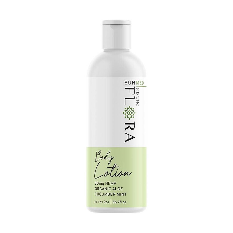 20mg 2oz Broad Spectrum Hemp Topical Skin Lotion