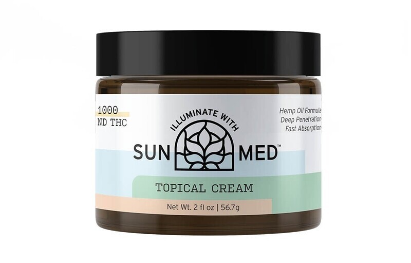 Broad Spectrum Topical Cream - 1000mg