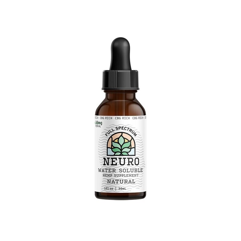 Full Spectrum Water Soluble - CBG Rich Neuro - 900mg
