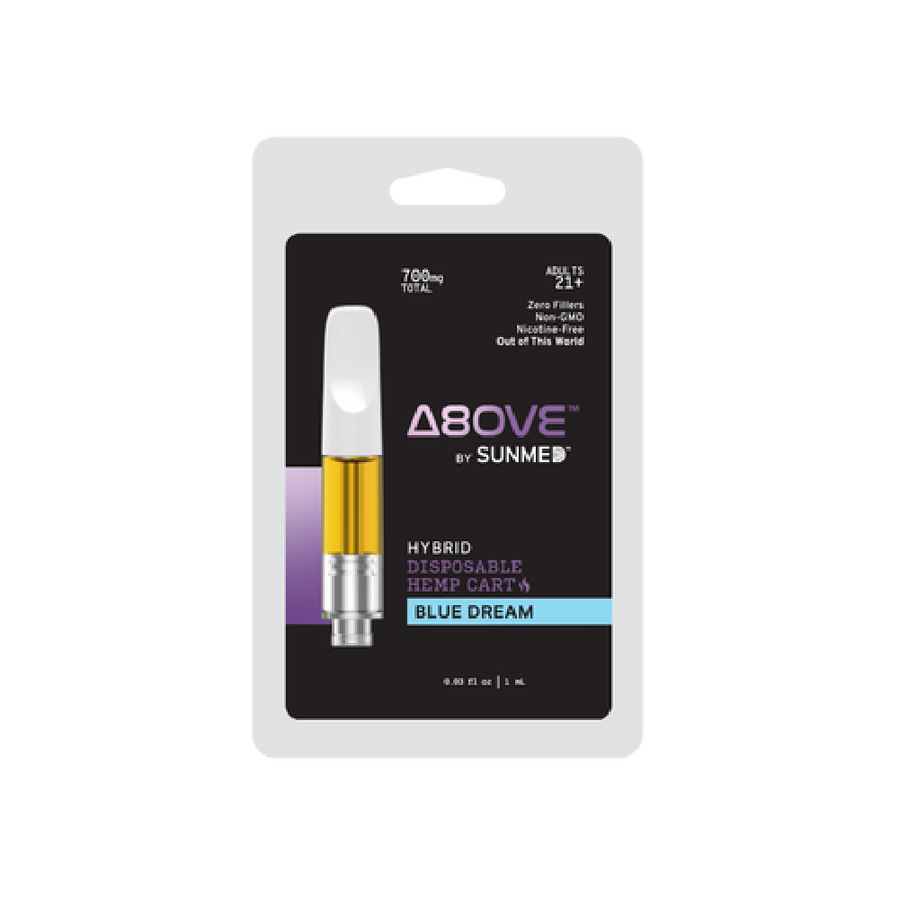 SunMed ABOVE Delta 8 Hybrid Cartridges 700mg