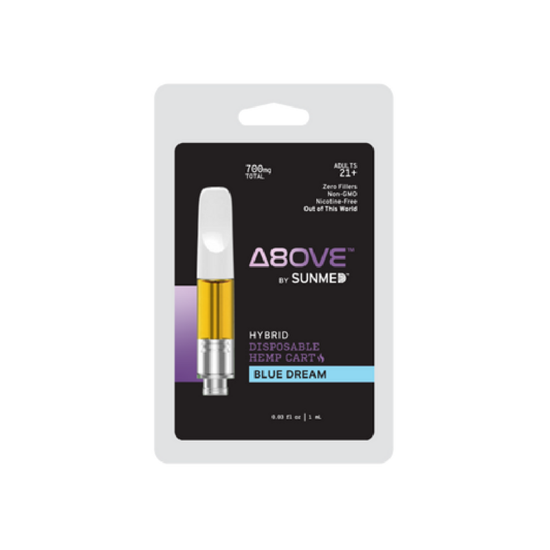 SunMed ABOVE Delta 8 Hybrid Cartridges 700mg
