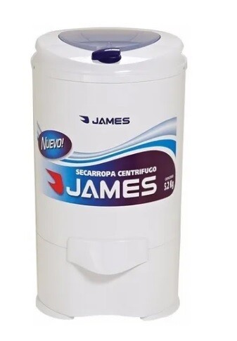 SECARROPA CENTRIFUGADORA BLANCO 5.2KG JAMES