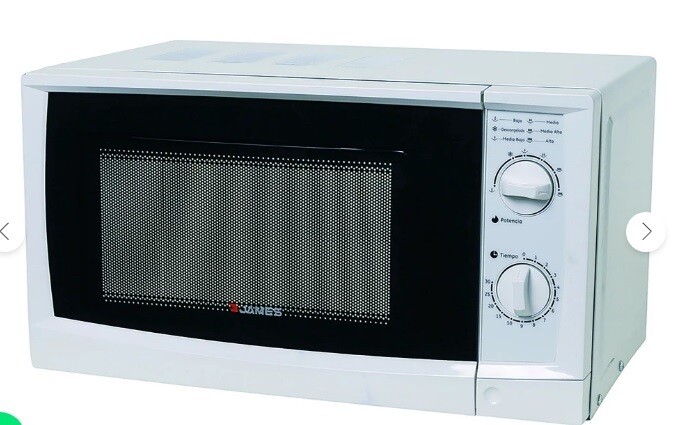 HORNO MICROONDAS JAMES MANUAL