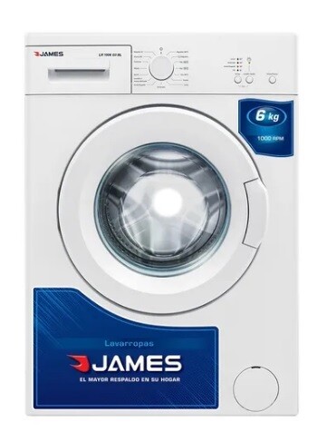 LAVARROPAS AUTOMATICA -CARGA FRONTAL JAMES 