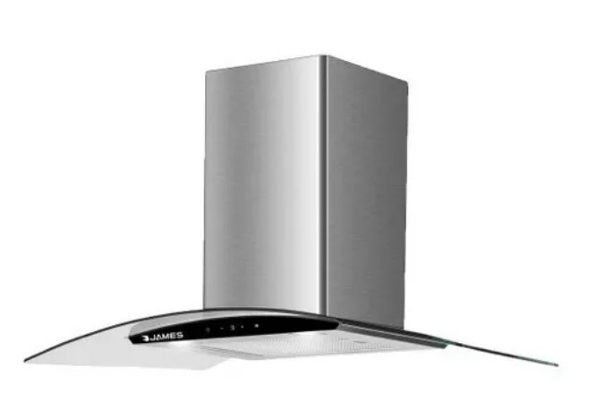 CAMPANA EXTRACTORA CURVA 60 JAMES