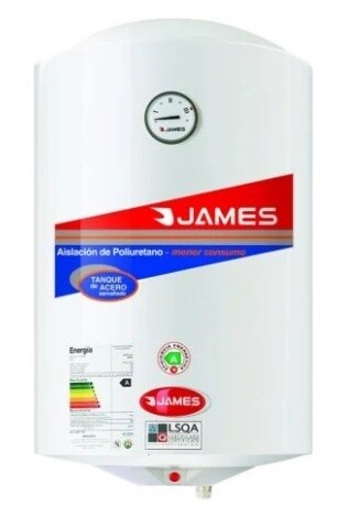 TERMOTANQUE JAMES DE ACERO 60LTS