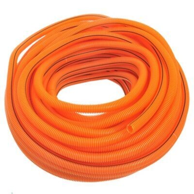 CAÑO CORRUGADO 205/20mm NARANJA MOLVENO