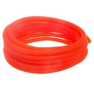 CAÑO CORRUGADO 205/32mm NARANJA MOLVENO