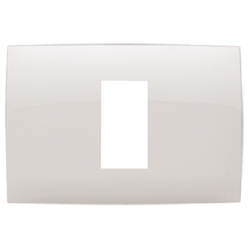  PLAQUETA  PRESTA BLANCA 1 MODULO