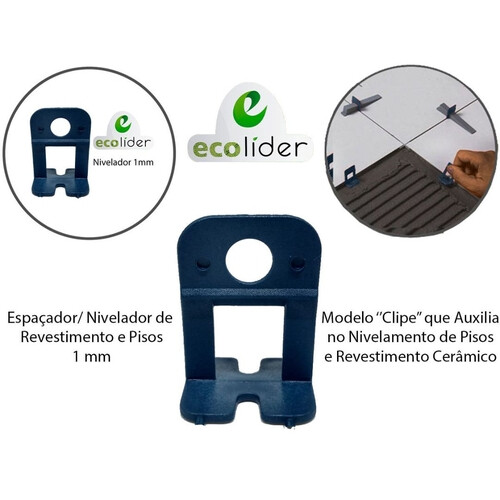 ESPACIADOR NIVELADOR 1MM ECOLIDER