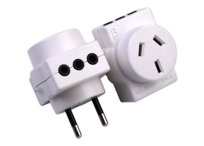 ADAPTADOR 2MODULAR 1STANDAR A SIN TIERRA