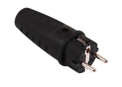 FICHA SHUCKO GOMA ADAPTADORA NEGRA MACHO 