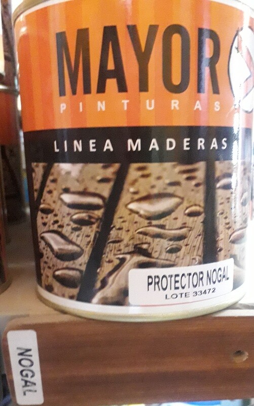PROTECTOR MADERA NOGAL 1LT MAYOR PINTURAS