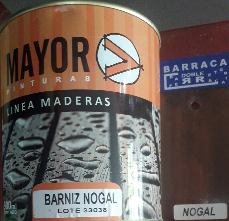 BARNIZ NOGAL 1L MAYOR PINTURAS