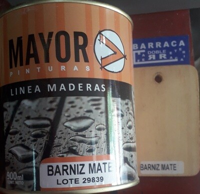 BARNIZ MATE 1L MAYOR PINTURAS