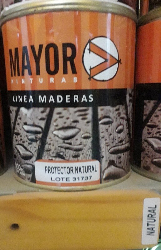 PROTECTOR MADERA NATURAL 1LT  MAYOR PINTURAS